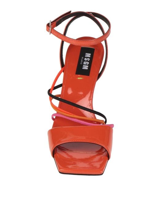 MSGM White Sandals