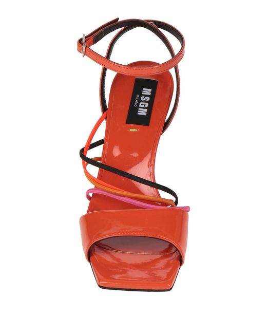 MSGM White Sandals