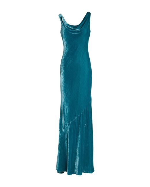 Saloni Blue Maxi Dresses