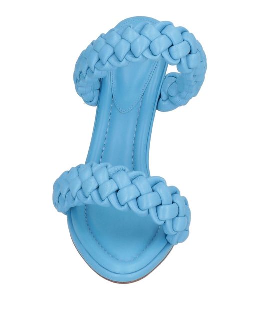 Alexandre Birman Blue Sandals Leather