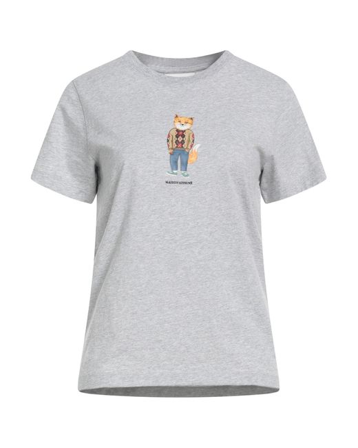 T-shirt Maison Kitsuné en coloris Gray