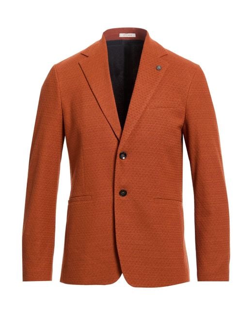 Officina 36 Brown Blazers for men