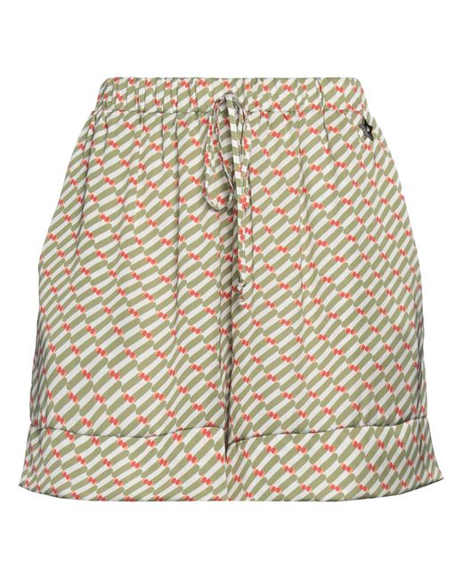 Liu Jo Natural Military Shorts & Bermuda Shorts Polyester