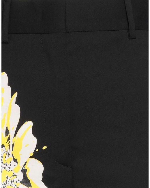 MSGM Black Pants Polyester, Wool, Elastane