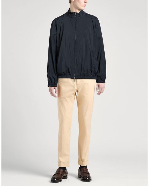 Fedeli Blue Jacket Polyester for men