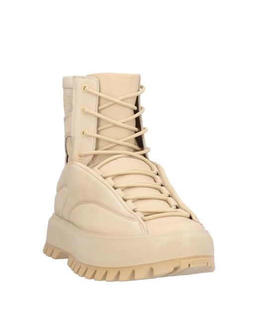 Ecco Natural Ankle Boots for men