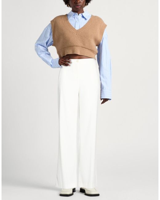 Patrizia Pepe White Trouser