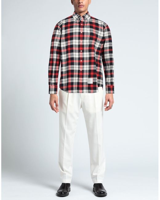 Thom Browne Red Shirt for men
