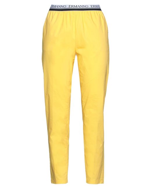 ERMANNO FIRENZE Yellow Trouser