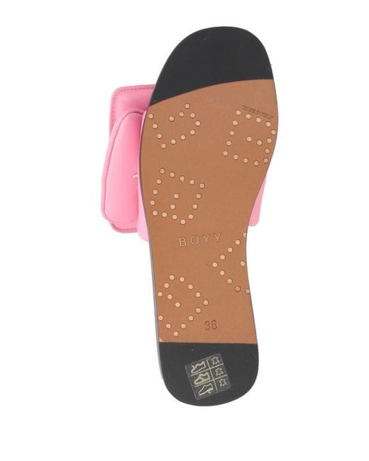 Boyy Pink Sandals