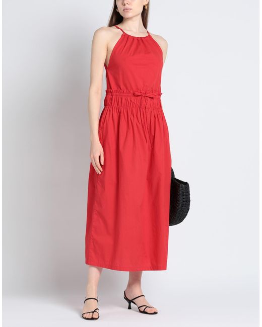 Attic And Barn Red Maxi Dress