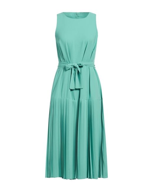 Sandro Ferrone Green Midi Dresses