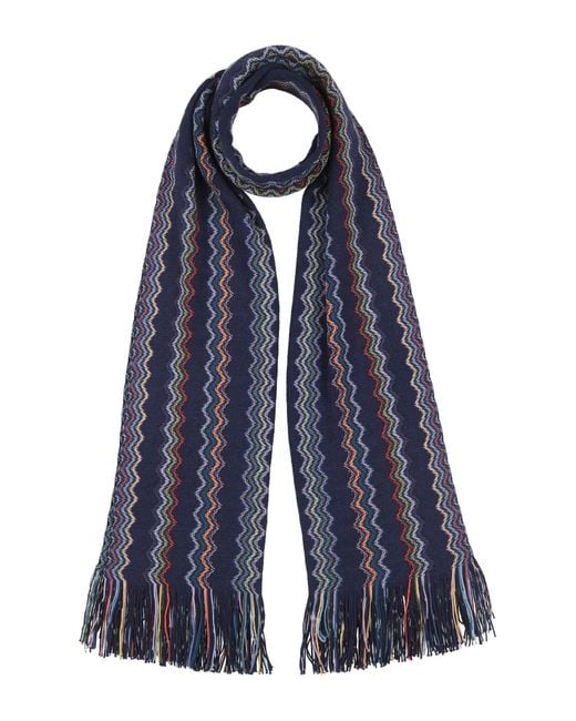 Sciarpa di Missoni in Blue da Uomo