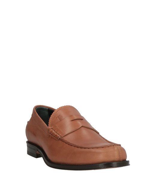 Tod's Brown Light Loafers Soft Leather for men