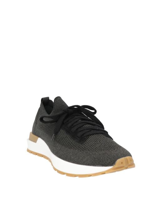 Gran Sasso Black Trainers for men