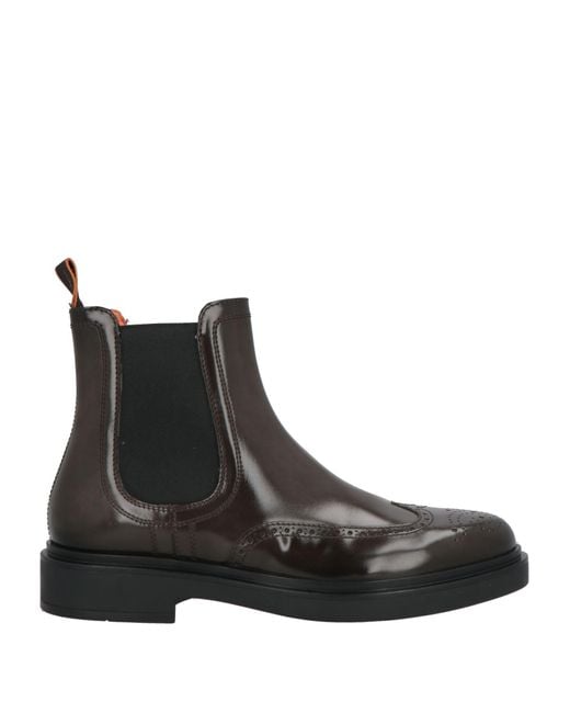 Santoni Stiefelette in Black für Herren