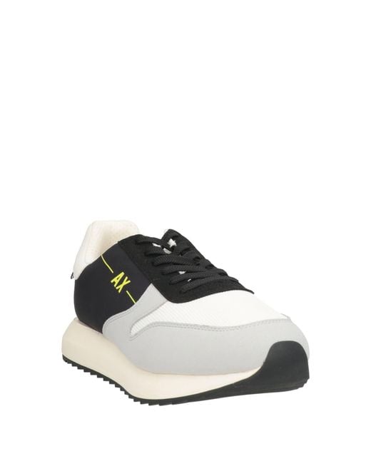ARMANI EXCHANGE White Trainers for men