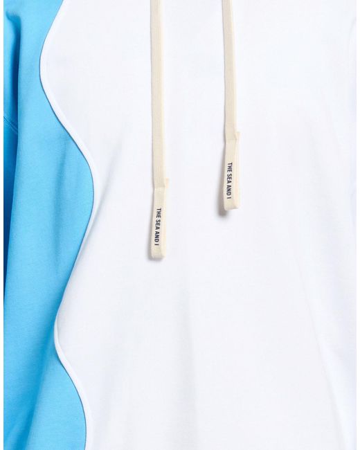 MSGM Blue Sweatshirt Cotton for men