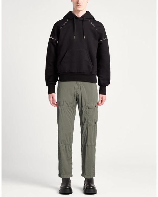 C P Company Gray Pants Cotton, Polyamide, Elastane for men