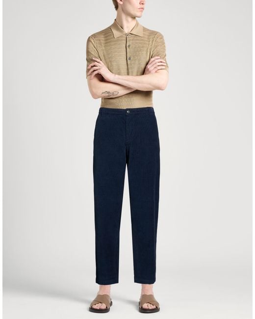 Sunspel Blue Trouser for men