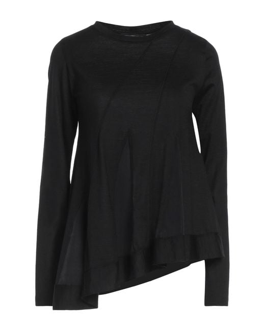 T-shirt High en coloris Black