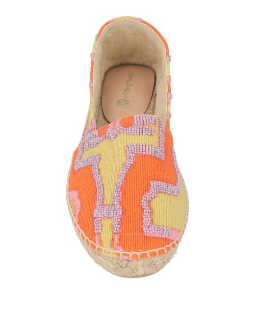 Maliparmi Orange Espadrilles