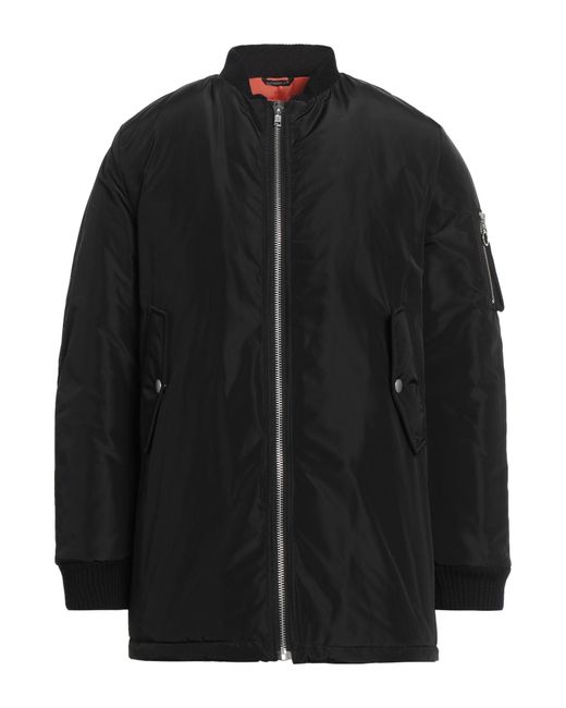 Daniele Alessandrini Black Jacket Polyester, Acrylic, Wool for men