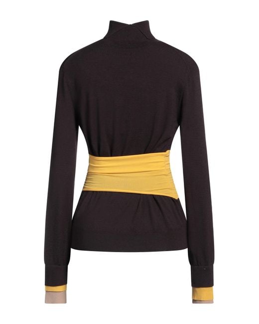 Fendi Black Rollkragenpullover