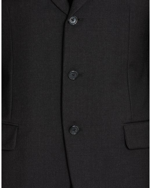 Burberry Black Suit Wool for men
