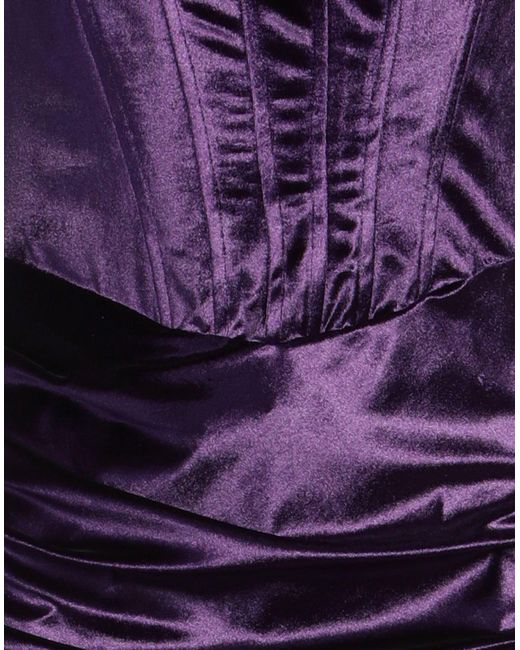 Jijil Purple Mini Dress