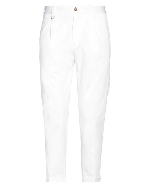 Paolo Pecora White Pants for men