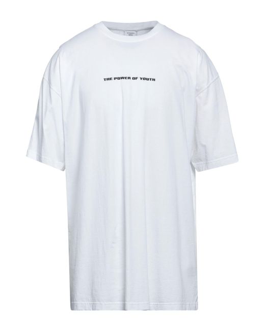 T-shirt da Uomo di Vetements in Bianco | Lyst