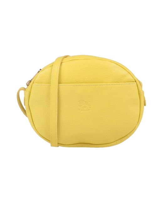 Il Bisonte Yellow Cross-body Bag