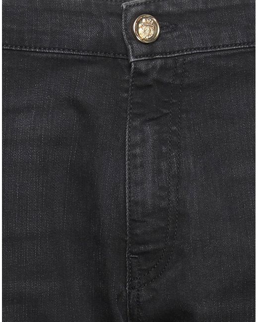 Billionaire Denim Trousers in Black for 