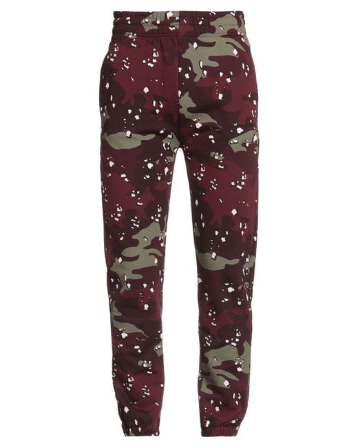 Maison Kitsuné Red Trouser for men