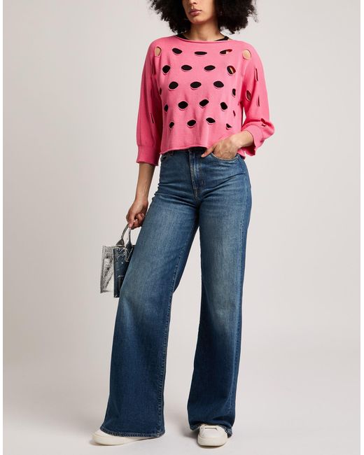 ViCOLO Pink Sweater Cotton