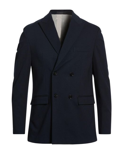 Liu Jo Blue Blazer Viscose, Polyamide, Elastane for men