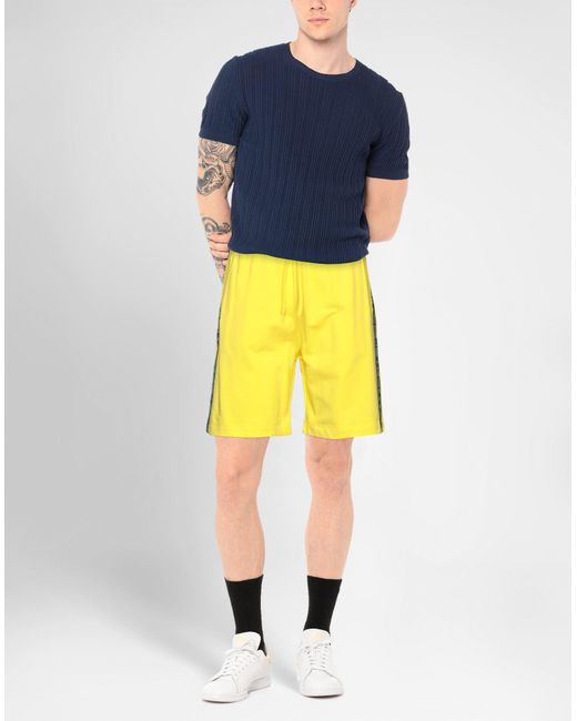 Custoline Yellow Shorts & Bermuda Shorts for men