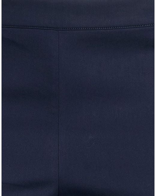Diana Gallesi Blue Pants Cotton, Polyester, Elastane