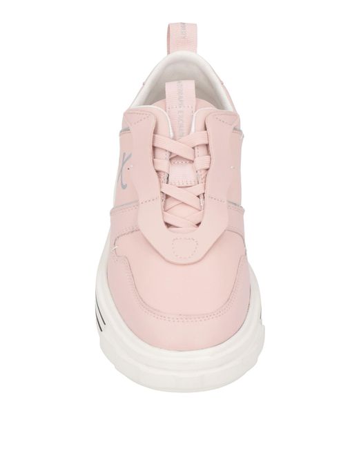 ARMANI EXCHANGE Pink Trainers