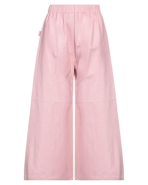Loewe Pink Cropped Pants