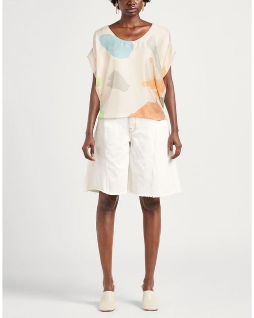 Alysi White Top Silk