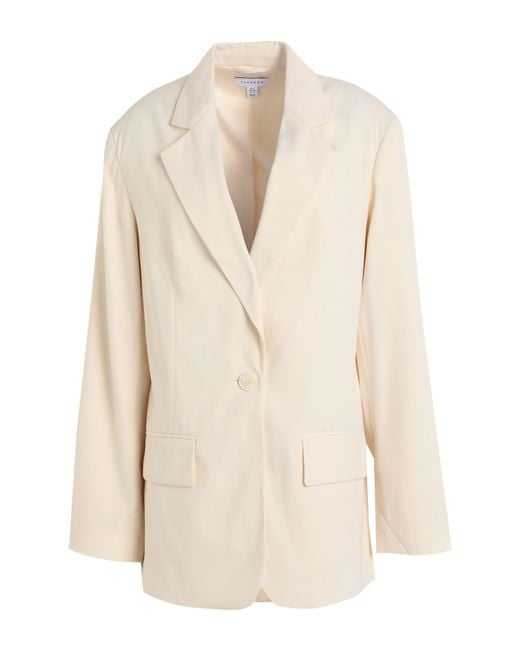 TOPSHOP Natural Blazer