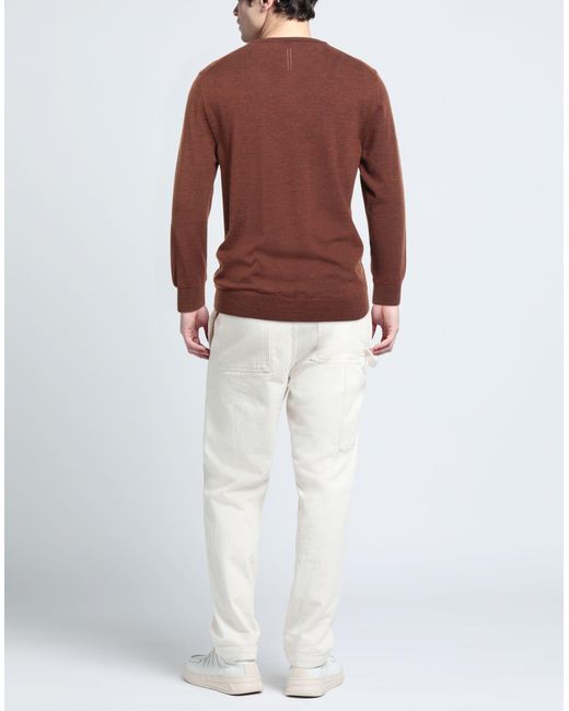 Pullover +39 Masq de hombre de color Brown