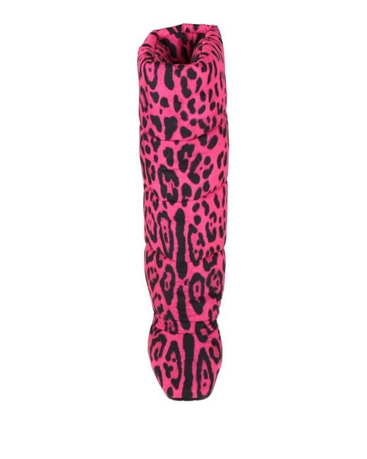 Dolce & Gabbana Pink Stiefel