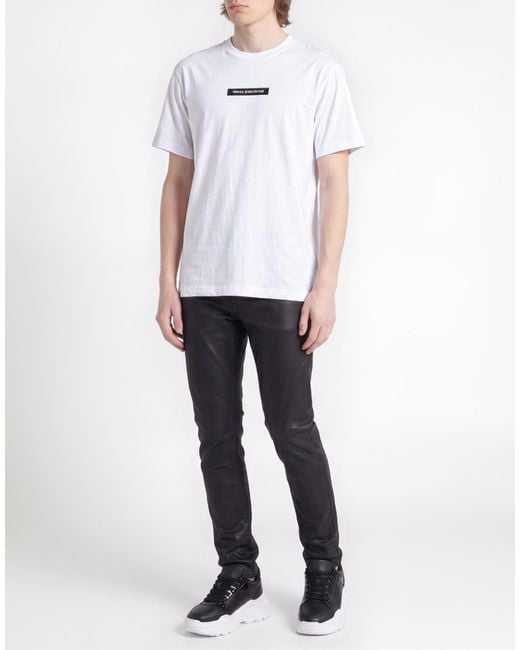 Versace Jeans Couture White T-Shirt Cotton for men