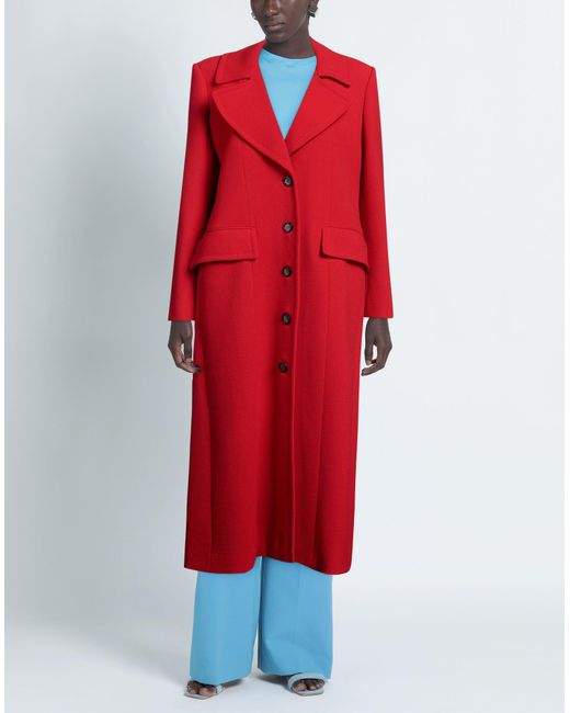 Sara Battaglia Red Coat