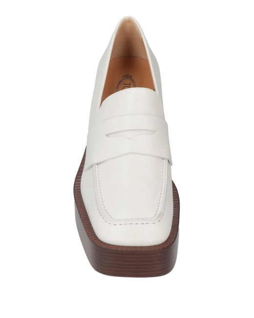 Tod's Brown Loafers Leather
