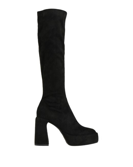 Elena Iachi Black Knee Boots
