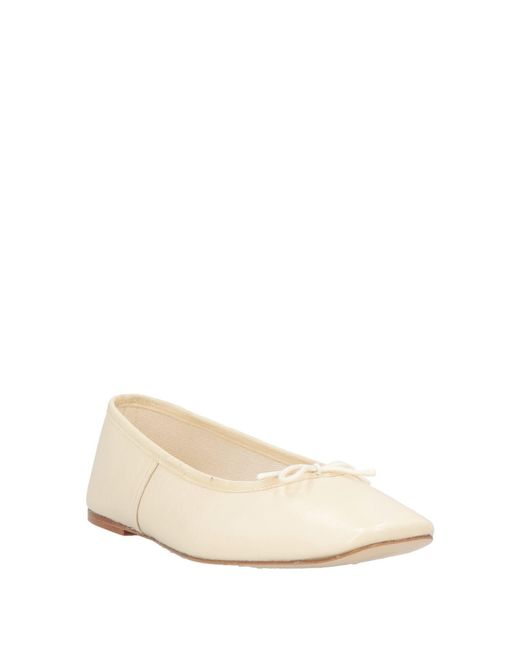 A.P.C. Natural Ballet Flats